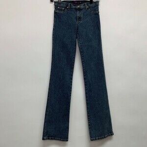 Luricci Jeans Women's Denim Pants Size 26 Blue Butt Lifter Body Shaper NWOT